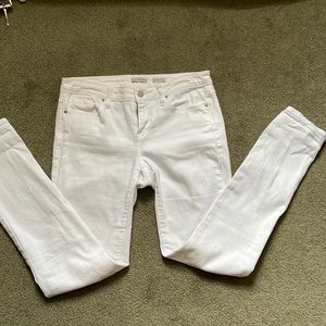 Calvin Klein Jeans White, Ultimate Skinny, Size 4
